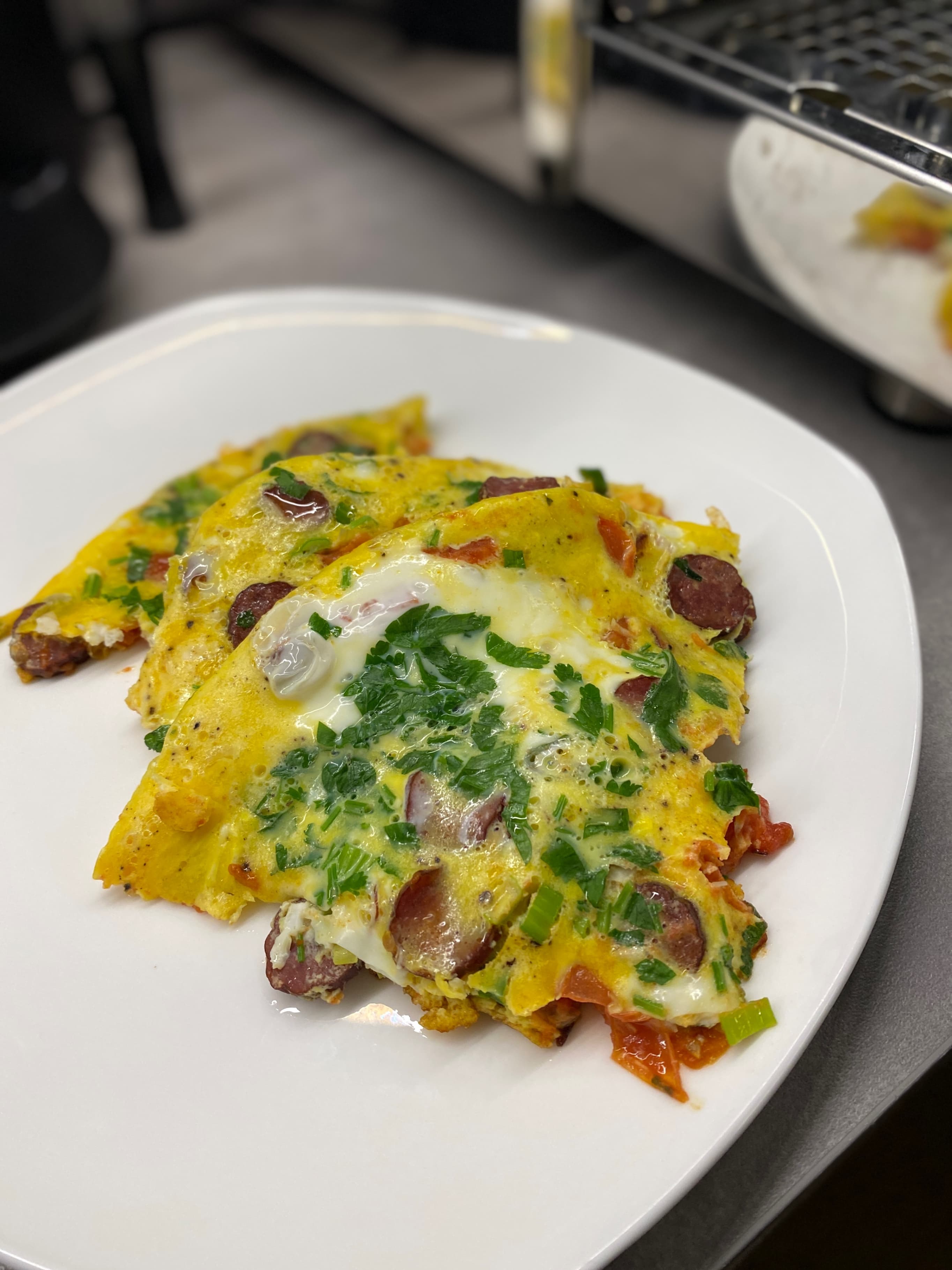 Cabanossi Omelett Recipe Image