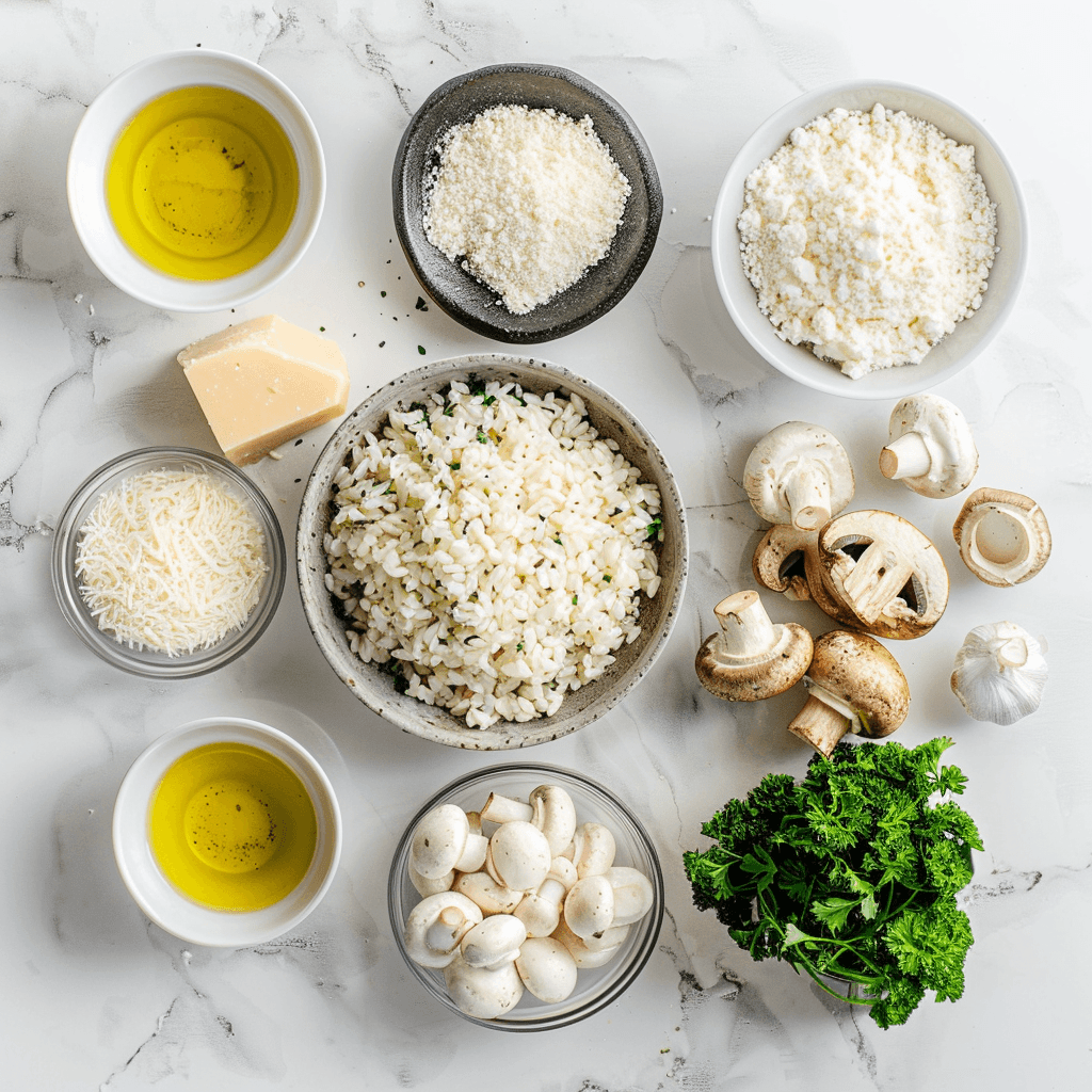 Risotto Crémeux aux Champignons Frais : La Recette Italienne Inratable pour une Douceur Gourmande Recipe Image