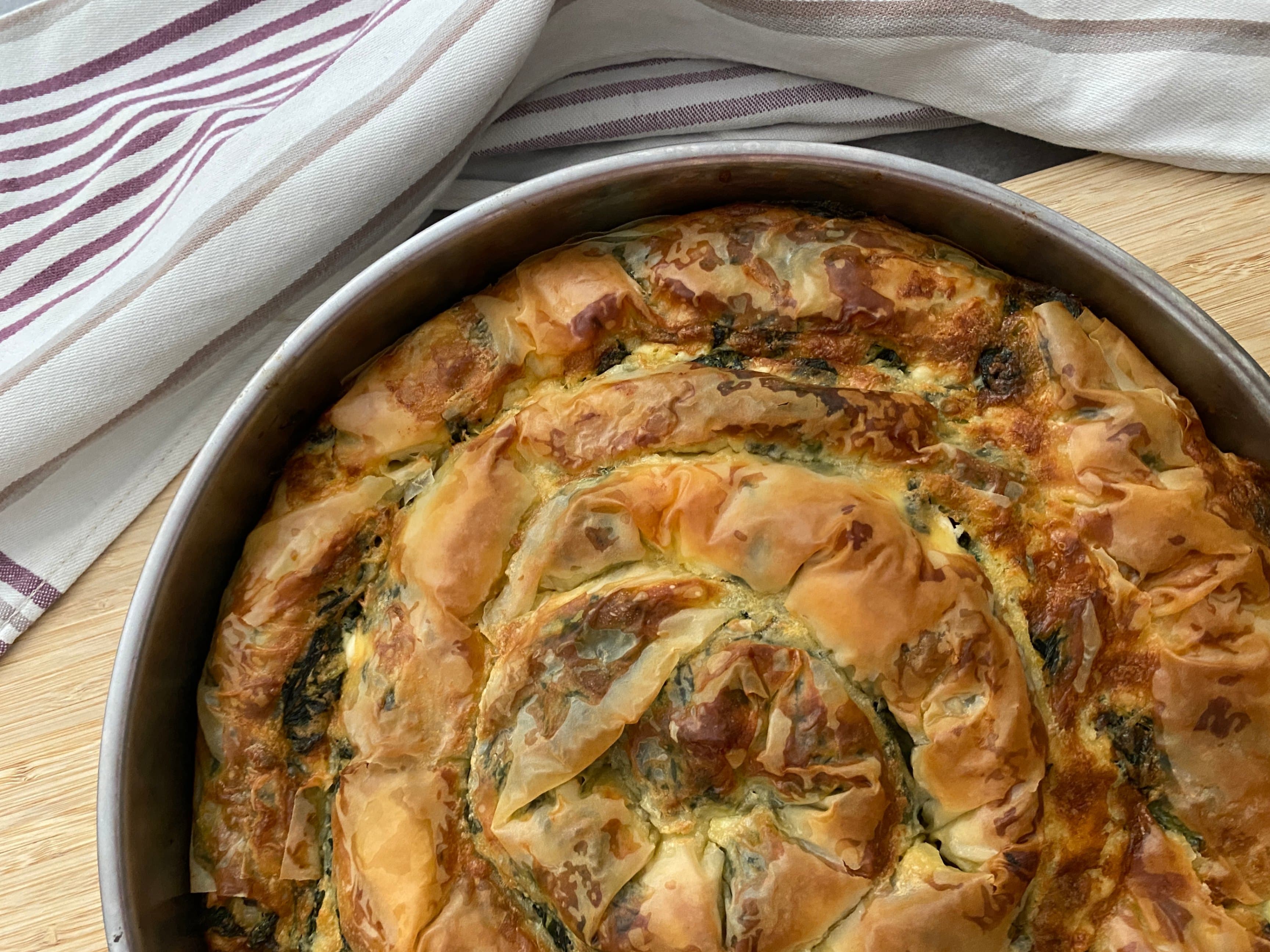 Spinach-Cheese BanitzaRecipe Image