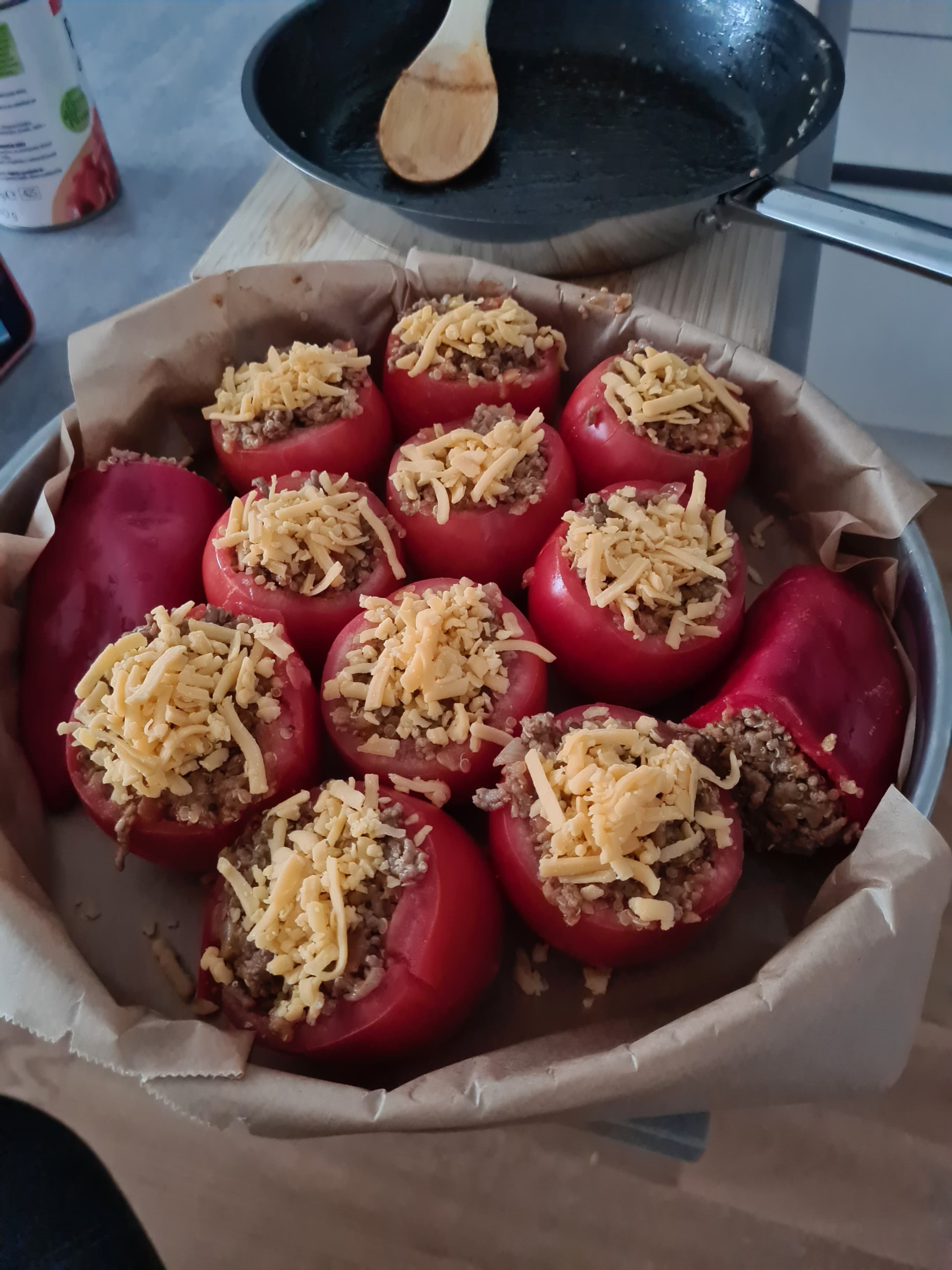 Quinoa Stuffed TomatoesRecipe Image