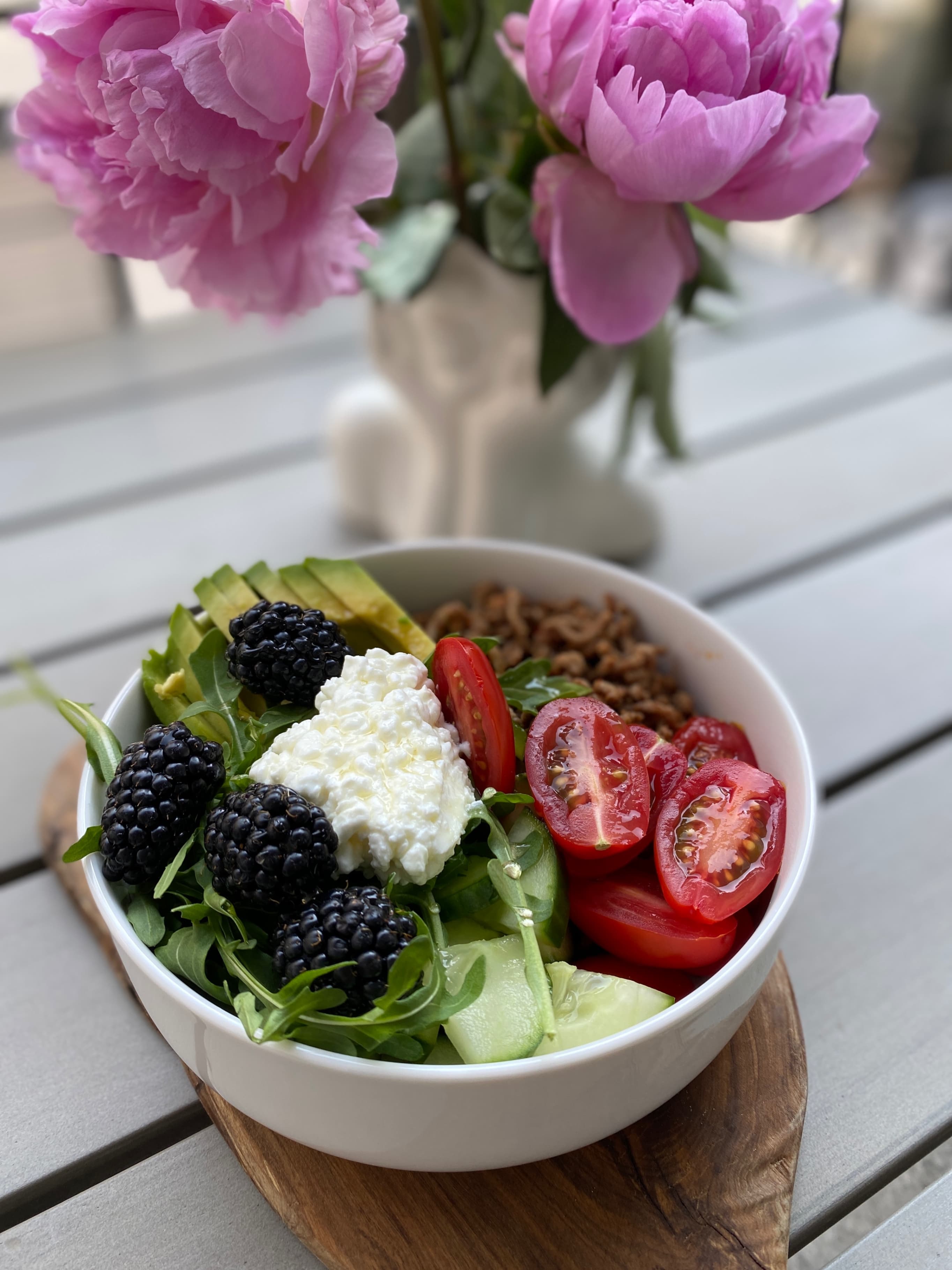 Hot Honey Ground Beef BowlRecipe Image